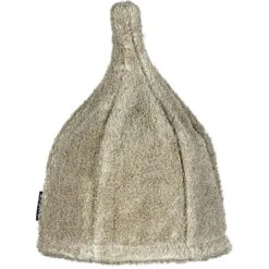 Saunakappe Leinen-Frottee, Natur / Altweiß