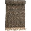 Bloomingville Aby Teppich Jute 200x70 Cm, Schwarz / Natur