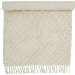 Bloomingville Lenna Baumwollteppich 90x150 Cm, Natur