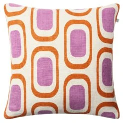 Berar Kissenbezug 50x50 Cm, Amber / Herb