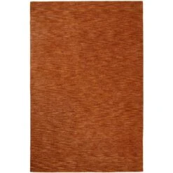 Karma Teppich 180x270 Cm, Orange/ Rostrot