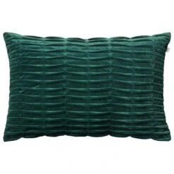 Rishi Velvet Kissenbezug 60x40, Grün