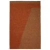 Una Traceable Teppich 230x320 Cm, Rostrot/ Beige