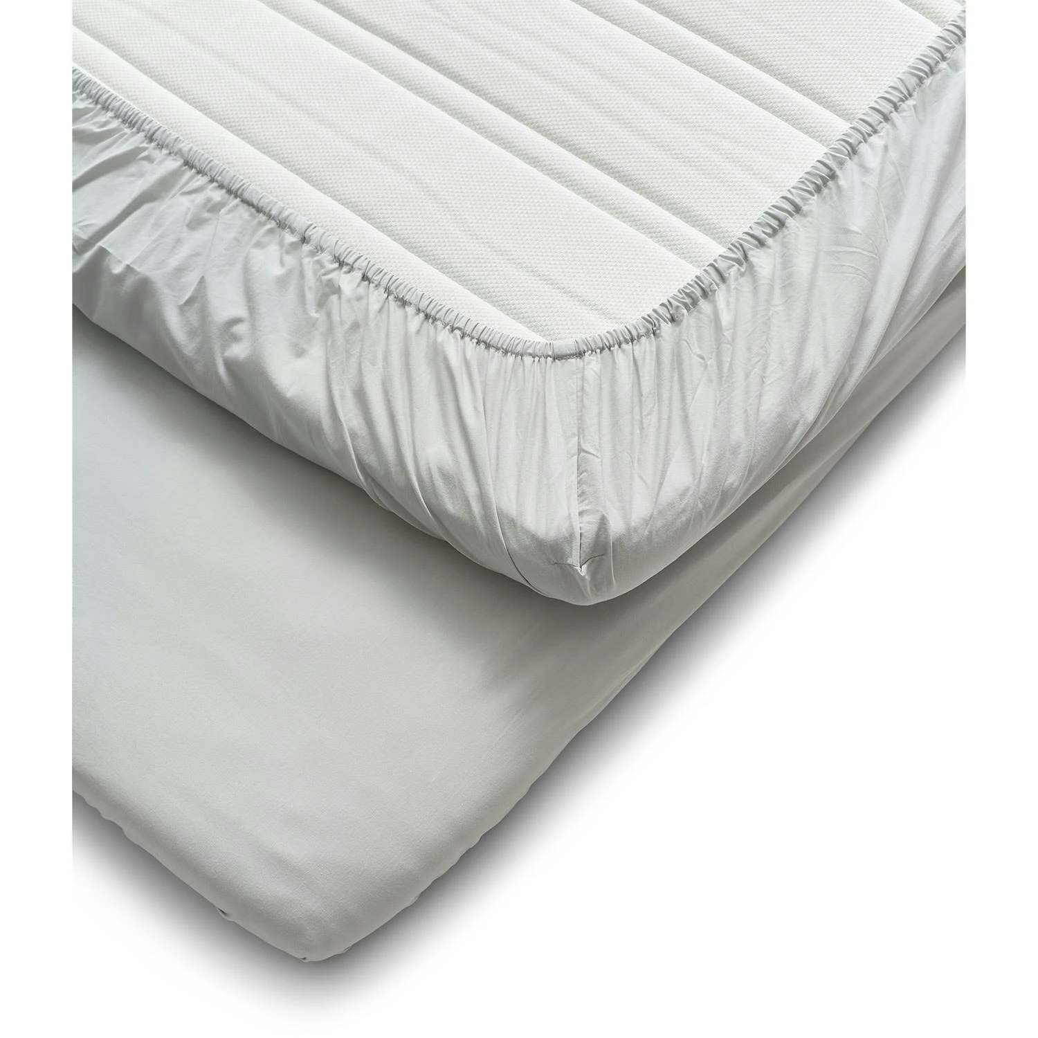 Calm Laken Baumwolle 160x200 Cm, Hellgrau