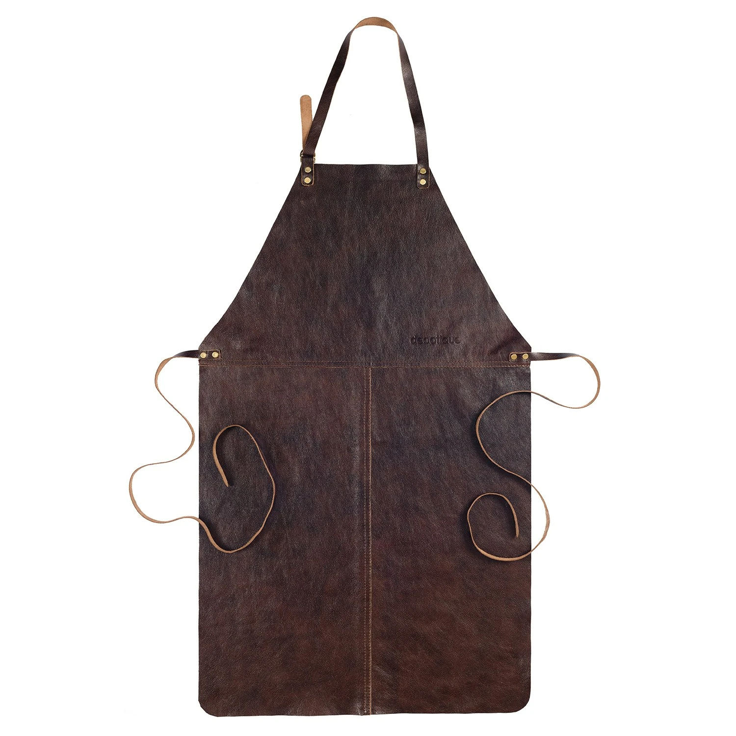 Le Chef Lederschürze, Braun