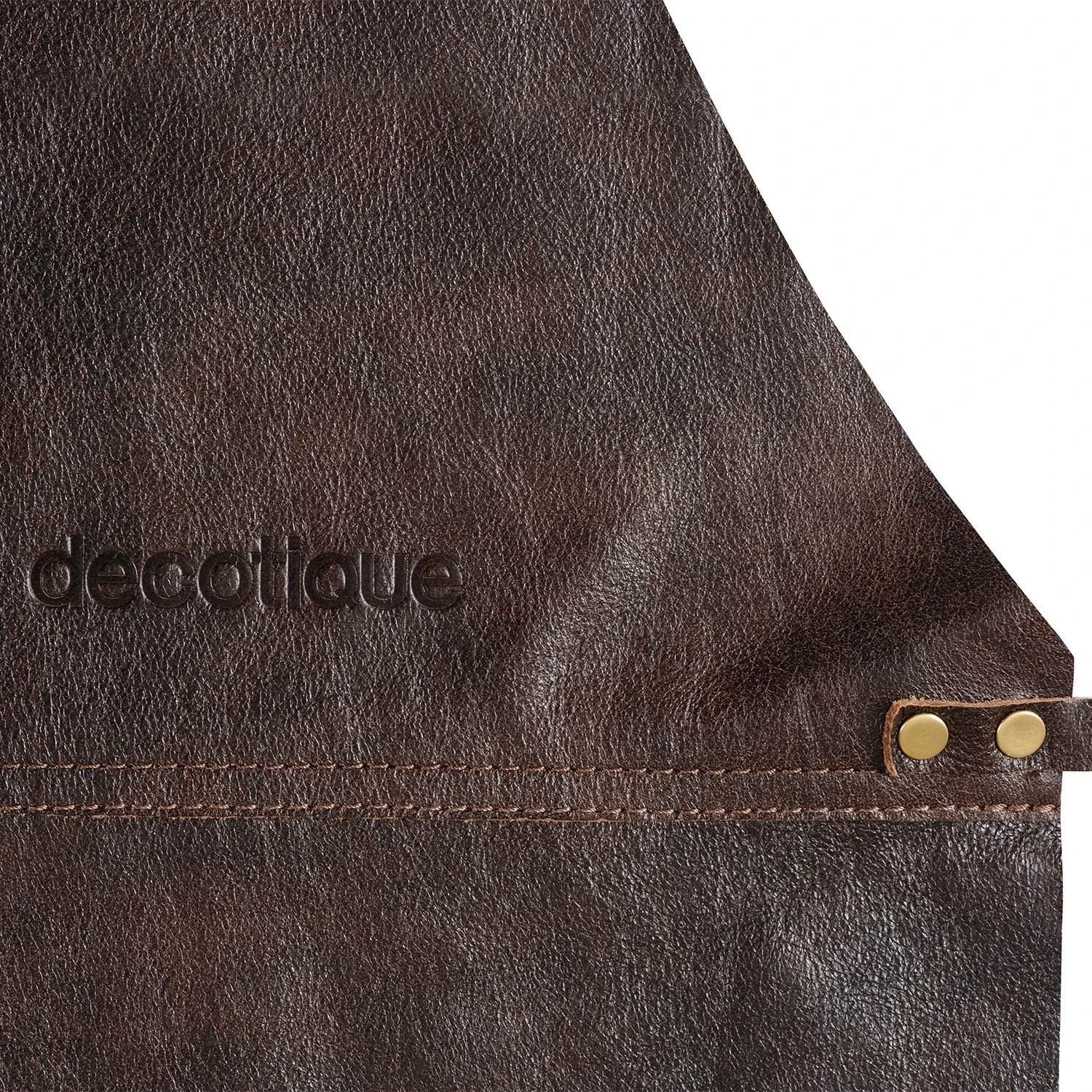 Le Chef Lederschürze, Braun – Bild 2