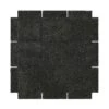 Design House Stockholm Basket Teppich Dunkelgrau, 180x180 Cm