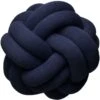 Design House Stockholm Knot Kissen, Marineblau