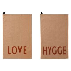 Design Letters Favourite Küchenhandtuch 2-er Set