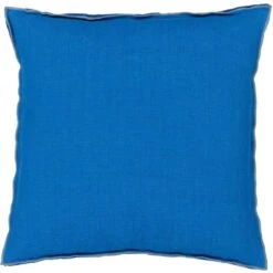 Brera Lino Kissen 43x43 Cm, Lagoon/Chambray