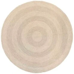 Dixie Ella Teppich Naturfarben / Weiß, 150 Cm