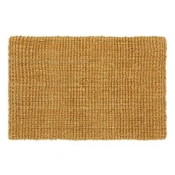 Dixie Jute Fußabtreter 60x90 Cm, Oat Yellow