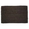 Dixie Jute Matte 70x120cm, Schwarz