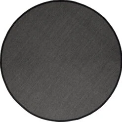 Dixie Jenny Teppich Schwarz, Ø250 Cm