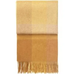 Inca Stones Decke 130x200 Cm, Gelb