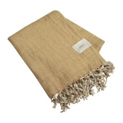 Ernst Decke Baumwollte 130x170 Cm, Safran