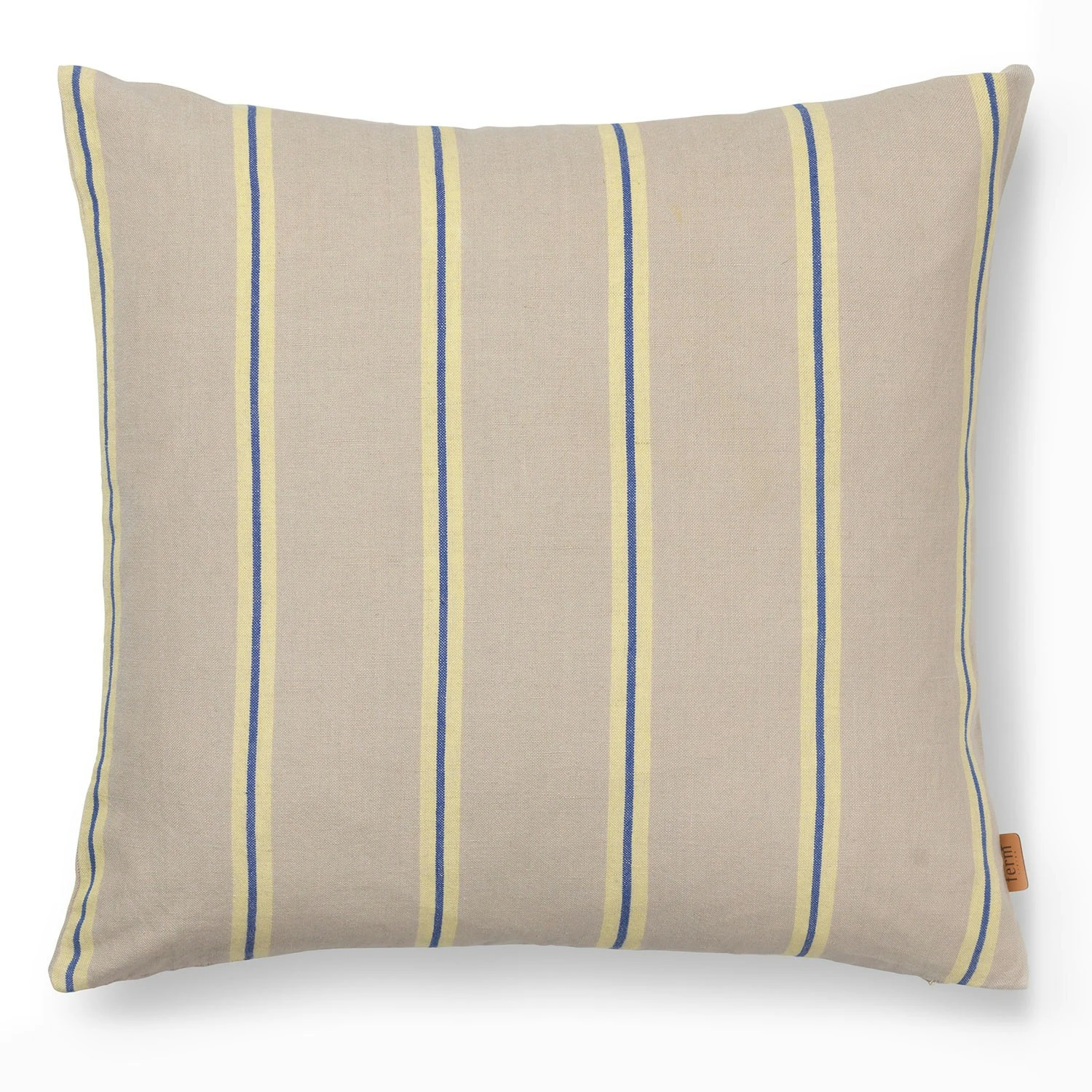 Ferm LIVING Grand Scatter Zierkissen 50x50 Cm, Oyster/Clear Blue