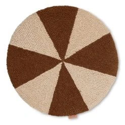 Arch Kissen Gestickt Ø40 Cm, Dark Brick