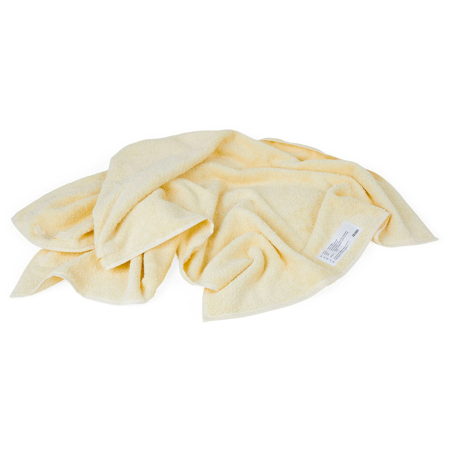 Frama Heavy Towel Badetuch 70x140 Cm, Pale Yellow – Bild 3