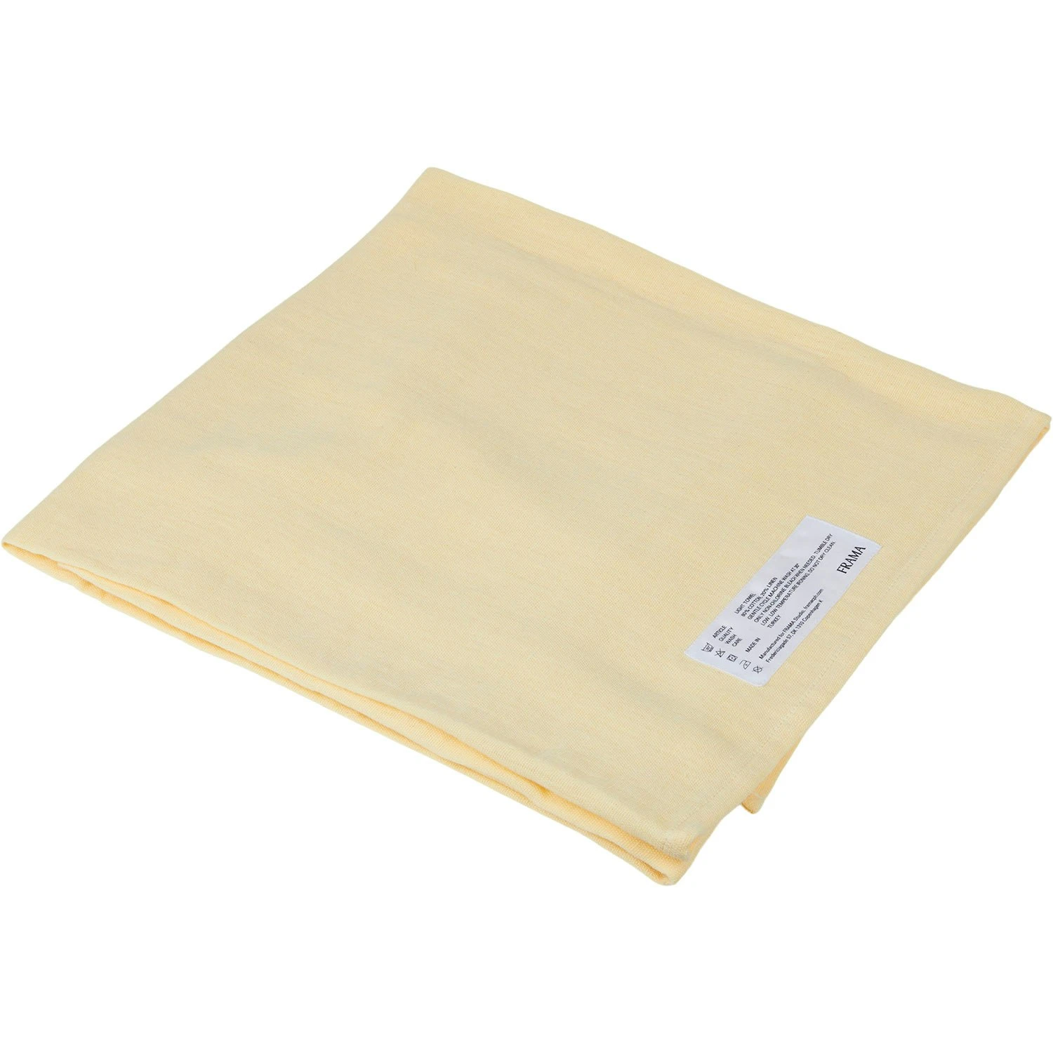 Frama Light Towel Badetuch 100x150 Cm, Pale Yellow
