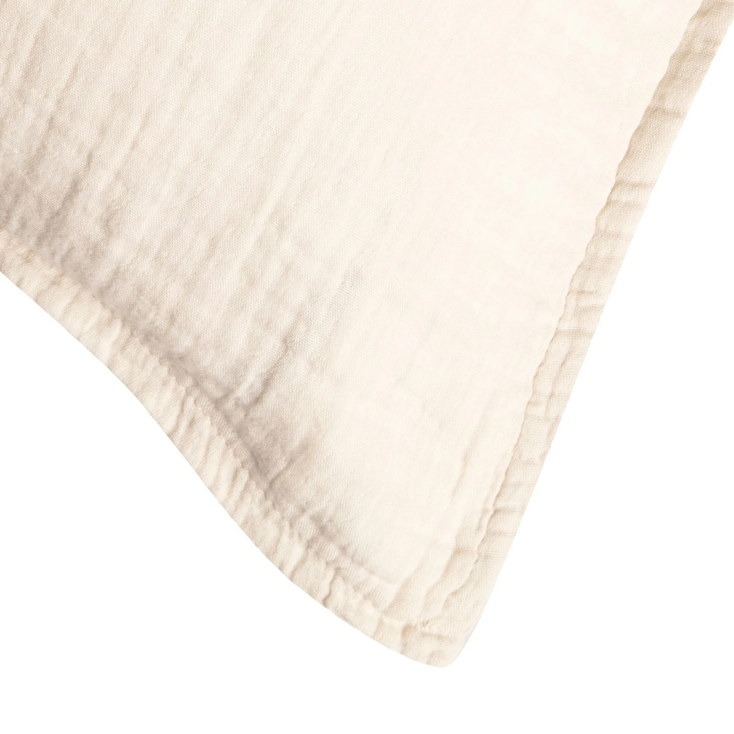 Eggshell Muslin Kissenbezug, 50x70 Cm – Bild 2