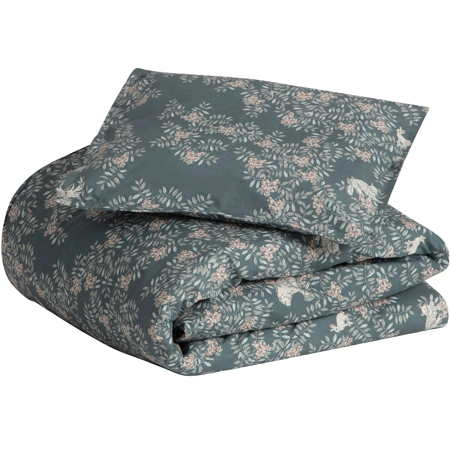 Fauna Forest Bettwäscheset 70x80 + 28x35 Cm, Baby