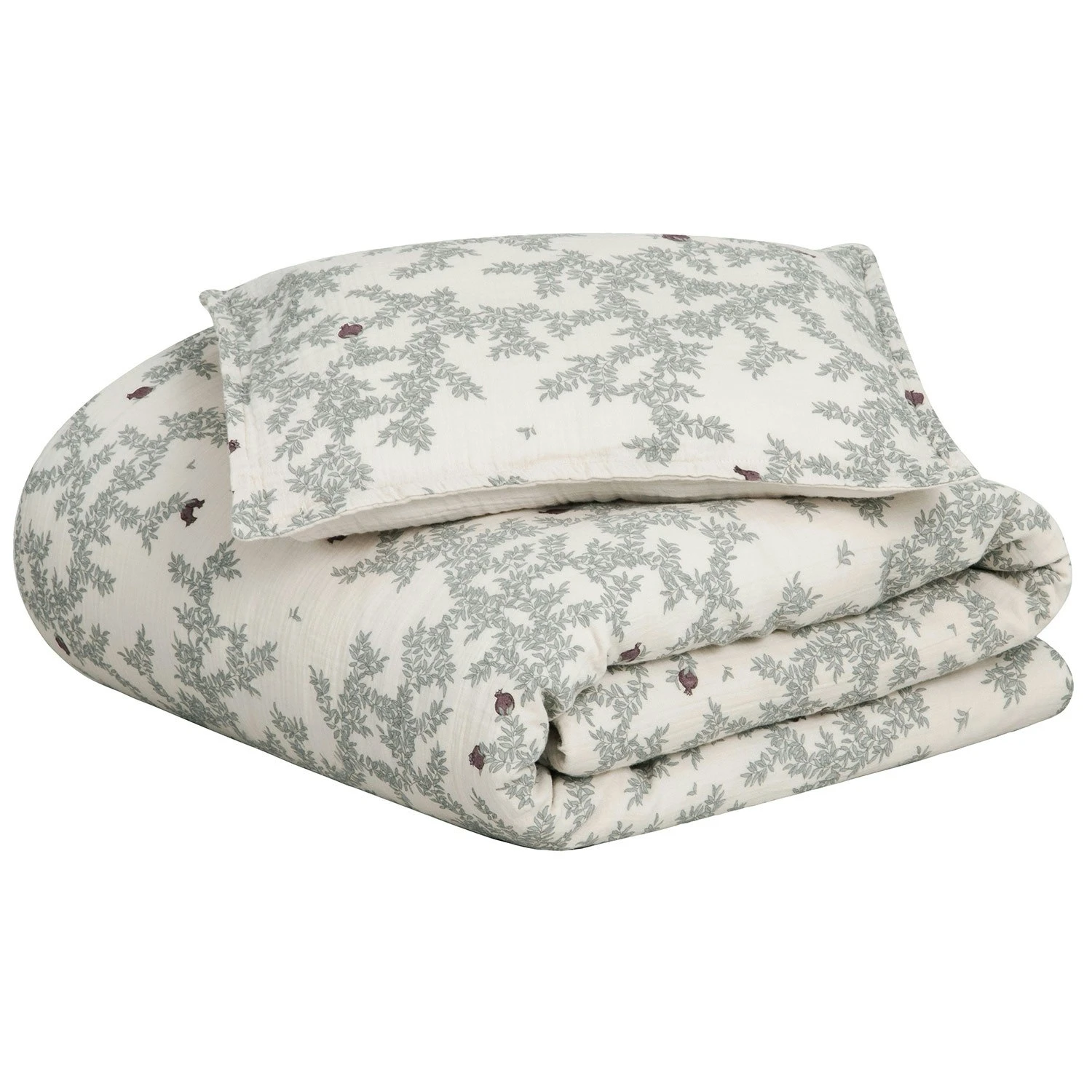 Pomegranate Bettwäsche Musselin, 100x140 Cm