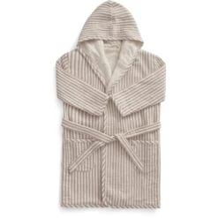 Stripe Bademantel Musselin, 98/104