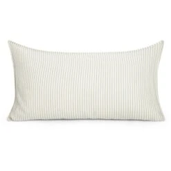 Stripe Anjou Kissenbezug Musselin, 50x90 Cm