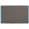 Hay Tapis Teppich 60x95 Cm, Blau/Kastanienbraun