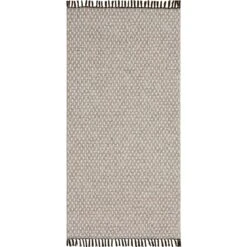 Mixed Julie Teppich 70x200 Cm, Grau