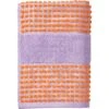 Juna Check Handtuch 50x100 Cm, Lavendel / Pfirsichfarben