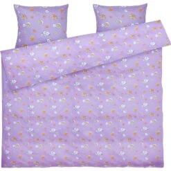 Juna Grand Pleasantly Bettbezug-Set 200x220 + 60x63 Cm, Lavendel