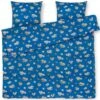 Juna Grand Pleasantly Bettbezug-Set 200x220 + 60x63 Cm, Blau