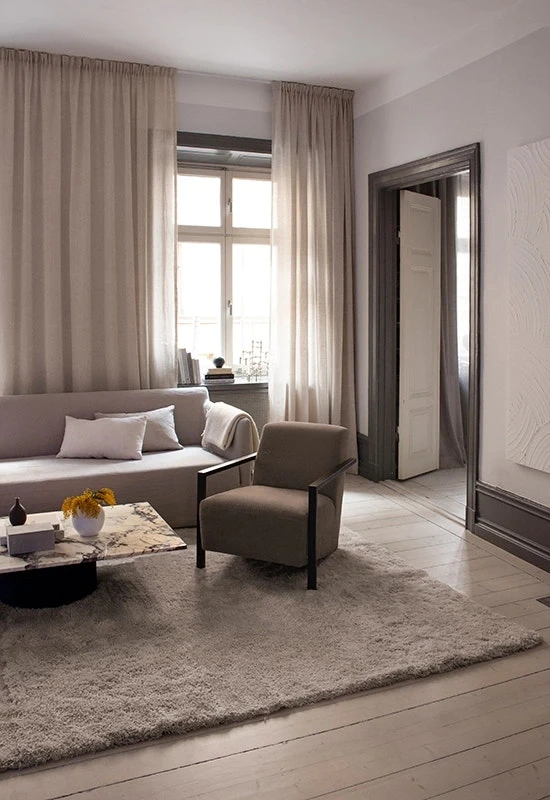 Fallingwater Knüpfteppich 180X270 Cm, Mocha – Bild 2