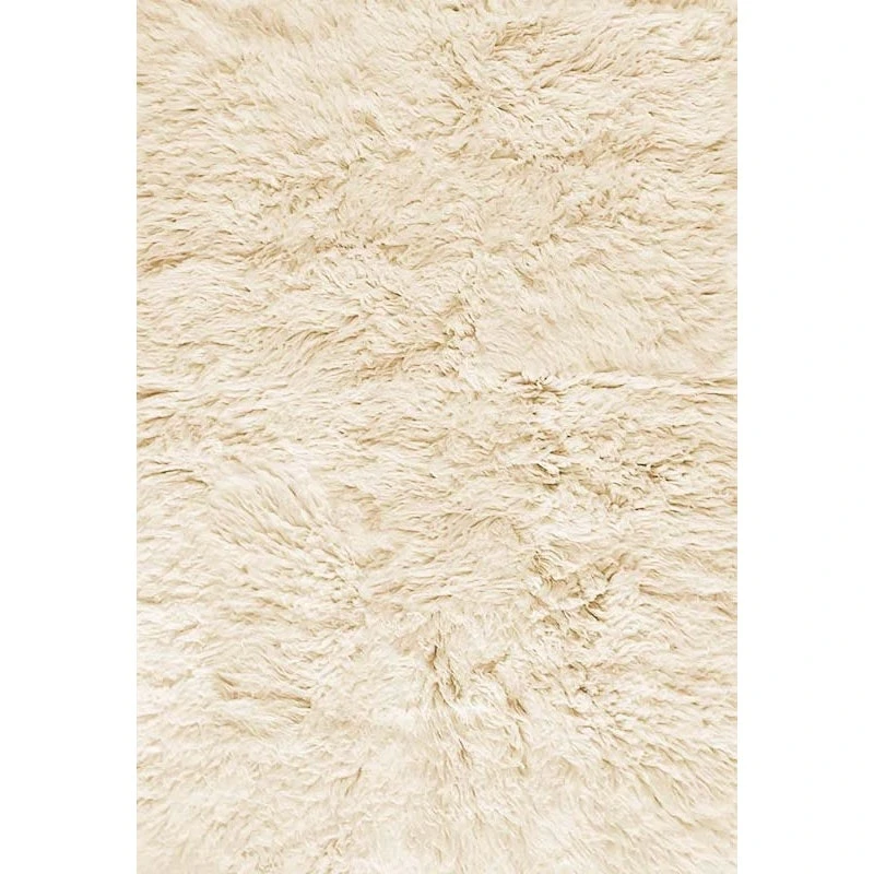 Shaggy Knüpfteppich 250X350 Cm, Pastel Yellow