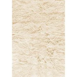 Shaggy Knüpfteppich 180X270 Cm, Pastel Yellow