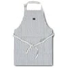 Lexington Icons Herringbone Striped Schürze, Blau