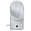 Lexington Icons Herringbone Striped Ofenhandschuh, Blau