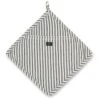Lexington Icons Herringbone Striped Topflappen, Schwarz