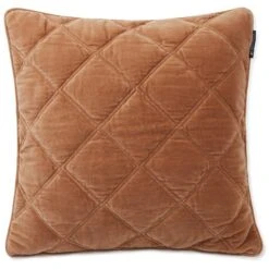 Lexington Quilted Kissenbezug 50x50 Cm, Dunkelbeige