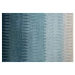Linie Design Acacia Matte 140x200 Cm, Blau