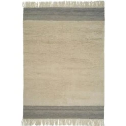 Linie Design Humble Act Wollteppich 140x200 Cm, Ivory