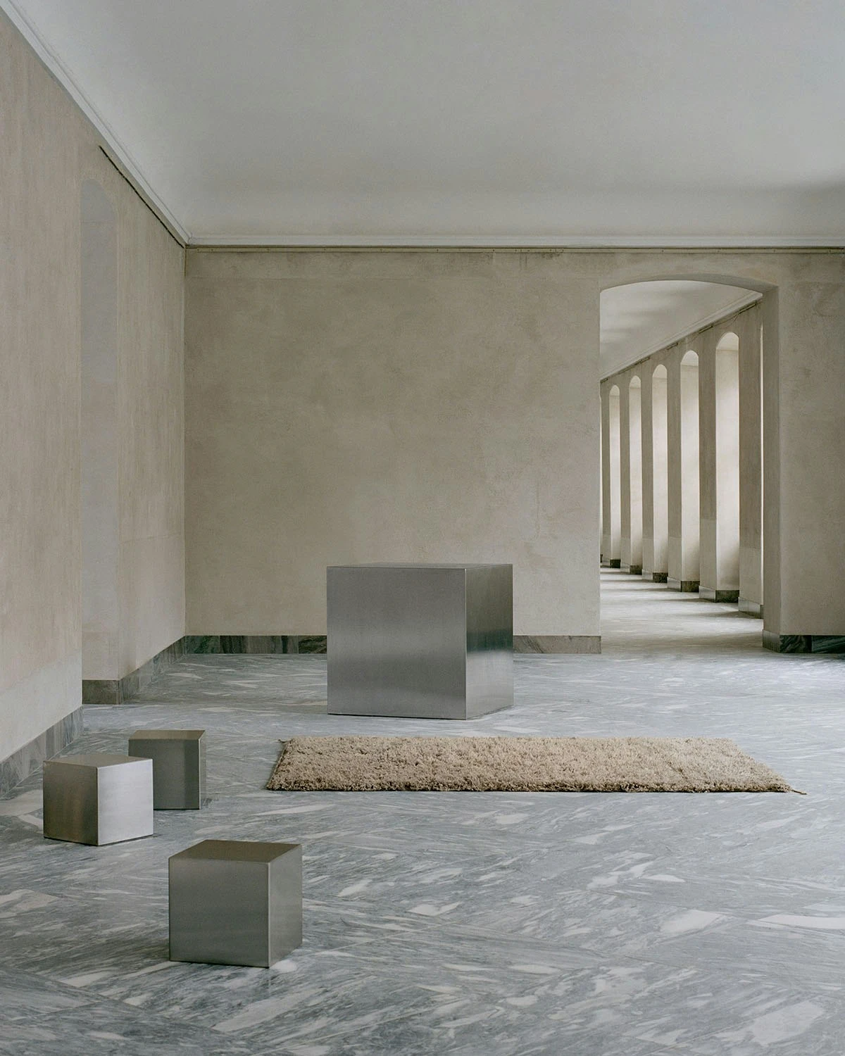 Linie Design Luminary Sun Teppich 200x300 Cm, Natur – Bild 6