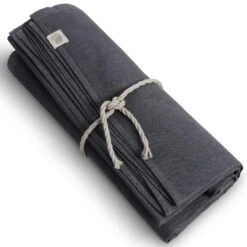 Classic Runde Tischdecke Ø200 Cm, Grafitfarben