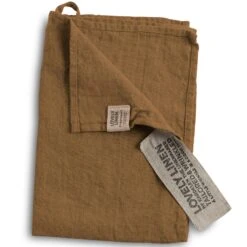 Lovely Gästehandtuch Leinen 35x50 Cm, Almond