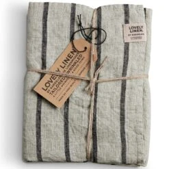 Misty Geschirrtuch, Black Stripe