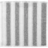 Marimekko Kaksi Raitaa Mini Handtuch Weiß / Grau, 30x30 Cm