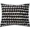 Marimekko Räsymatto Kissenbezug 50x60 Cm, Weiß / Schwarz