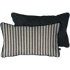 Mette Ditmer Atelier Kissen 30x50 Cm, Black Stripe / Dunkelgrau